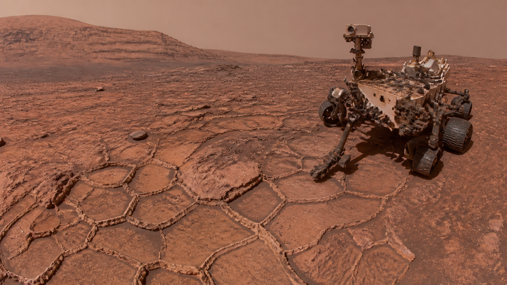 Curiosity Marsʼta bir kilometrelik yükselti kazanımına ulaştı